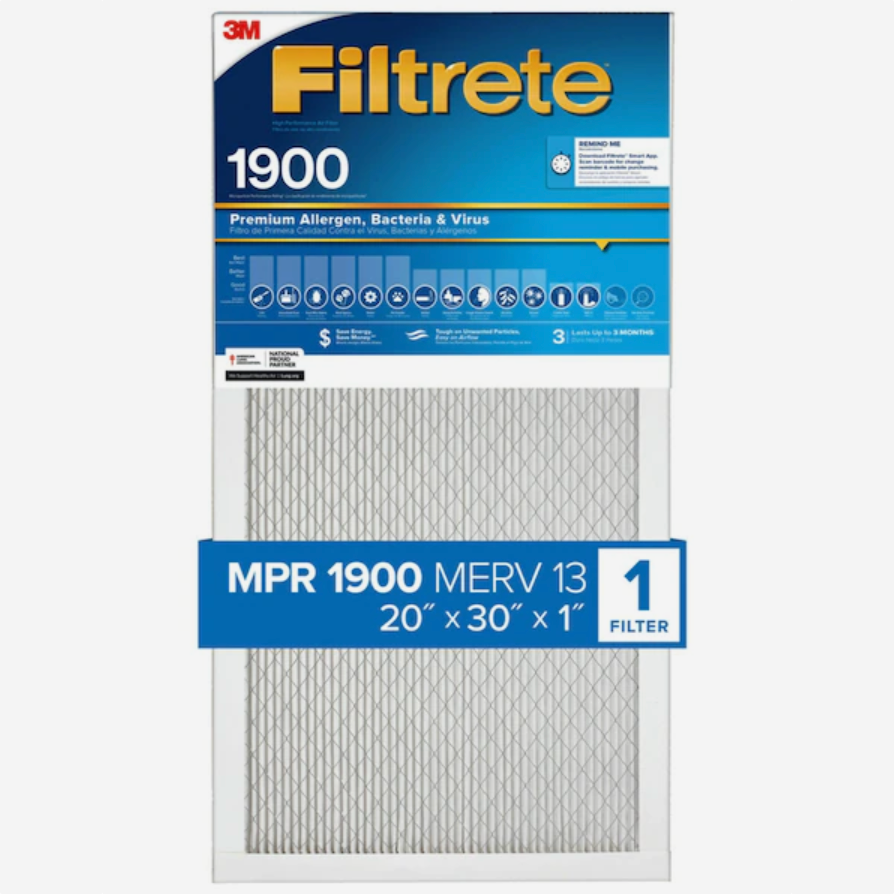 Pairs of Filtrete MPR1900 Replacements