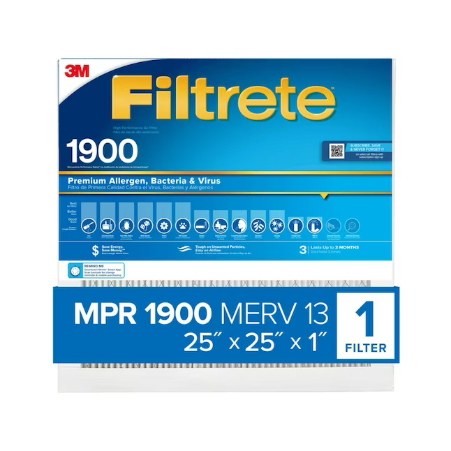 Pairs of Filtrete MPR1900 Replacements